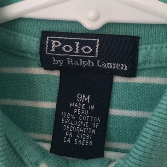 Ralph Lauren Polo - 9 mos - Picture 3 of 3